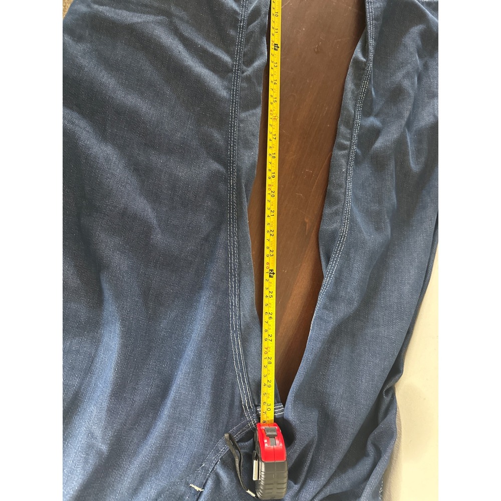 Vtg Big Smith Sanforized USA Made 1950s Denim Unlined Overalls Mens 44 x 30 - Picture 11 of 11